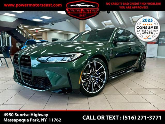 used 2023 BMW M3 car, priced at $73,951