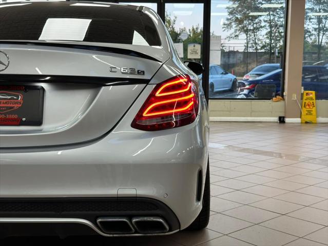 used 2018 Mercedes-Benz AMG C 63 car, priced at $43,800