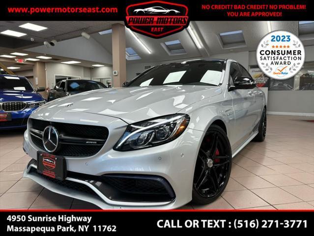 used 2018 Mercedes-Benz AMG C 63 car, priced at $43,800