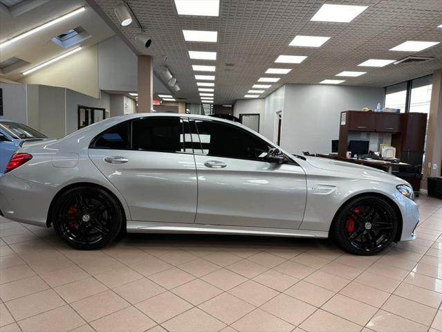 used 2018 Mercedes-Benz AMG C 63 car, priced at $43,800