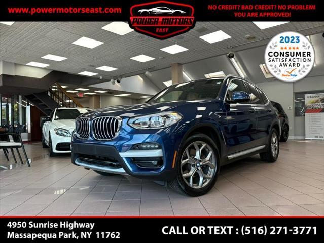 used 2021 BMW X3 car, priced at $18,300