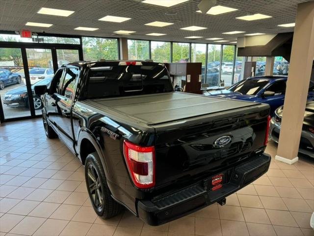 used 2021 Ford F-150 car, priced at $36,200