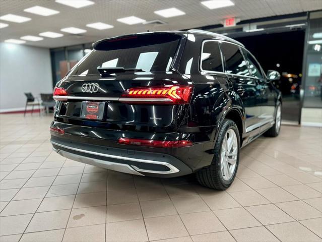 used 2021 Audi Q7 car, priced at $25,500