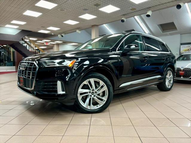 used 2021 Audi Q7 car, priced at $25,500