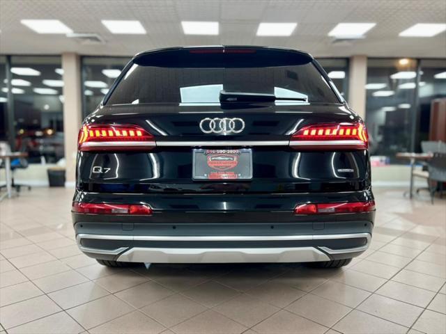 used 2021 Audi Q7 car, priced at $25,500