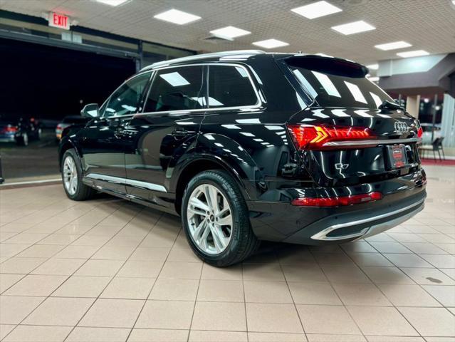 used 2021 Audi Q7 car, priced at $25,500