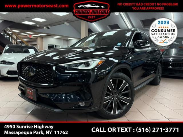 used 2022 INFINITI QX50 car, priced at $25,900