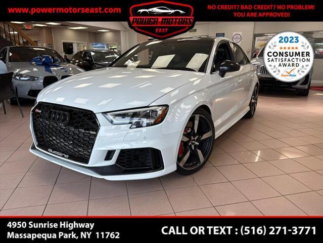 used 2020 Audi RS 3 car, priced at $40,400