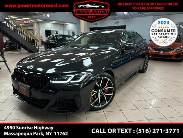 used 2021 BMW M550 car, priced at $43,601