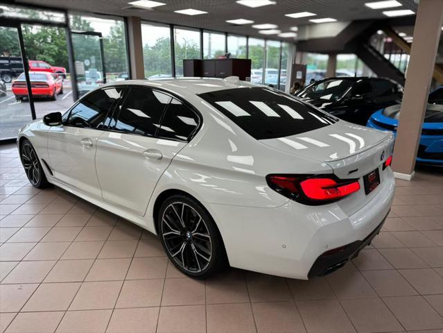 used 2021 BMW M550 car, priced at $37,400