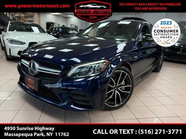 used 2020 Mercedes-Benz AMG C 43 car, priced at $27,600