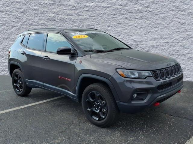 used 2024 Jeep Compass car, priced at $24,942