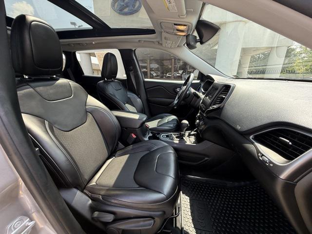 used 2019 Jeep Cherokee car, priced at $18,236