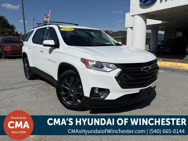 used 2020 Chevrolet Traverse car, priced at $20,826