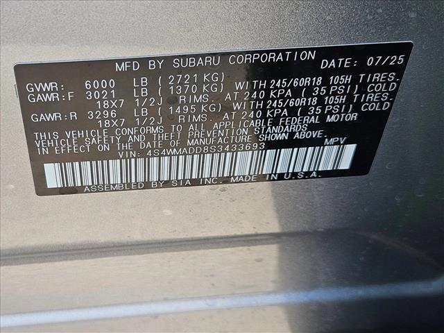 new 2025 Subaru Ascent car, priced at $39,467