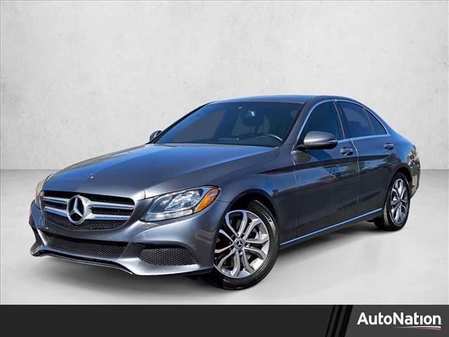 used 2018 Mercedes-Benz C-Class car, priced at $14,891