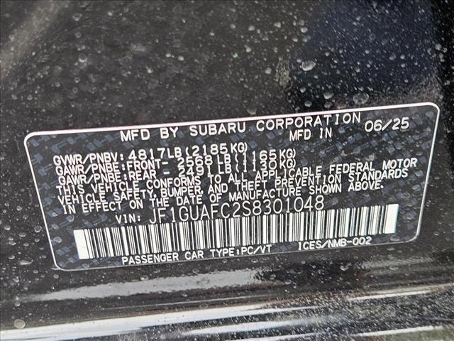 new 2025 Subaru Impreza car, priced at $30,217