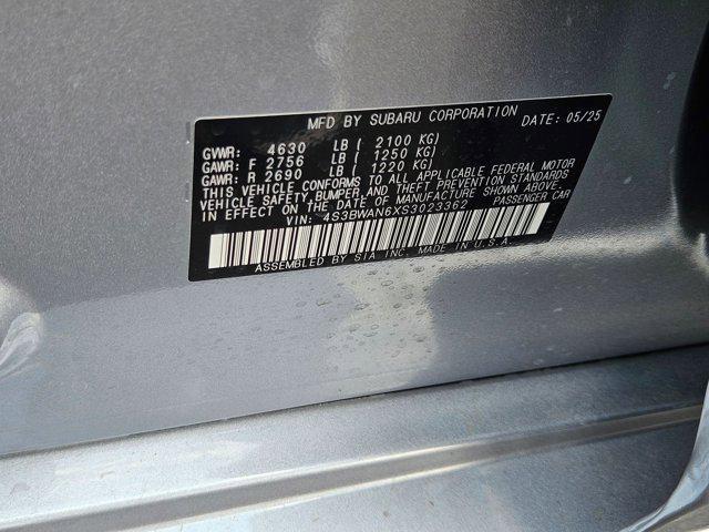 new 2025 Subaru Legacy car, priced at $37,038