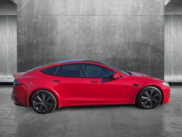 used 2021 Tesla Model S car, priced at $45,657