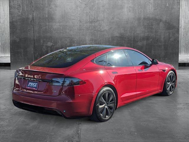 used 2021 Tesla Model S car, priced at $45,657