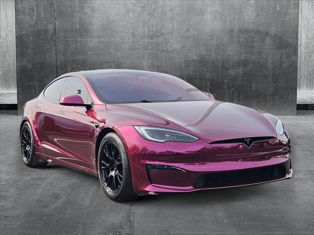 used 2023 Tesla Model S car, priced at $62,596