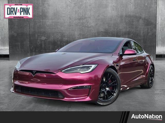 used 2023 Tesla Model S car, priced at $62,596