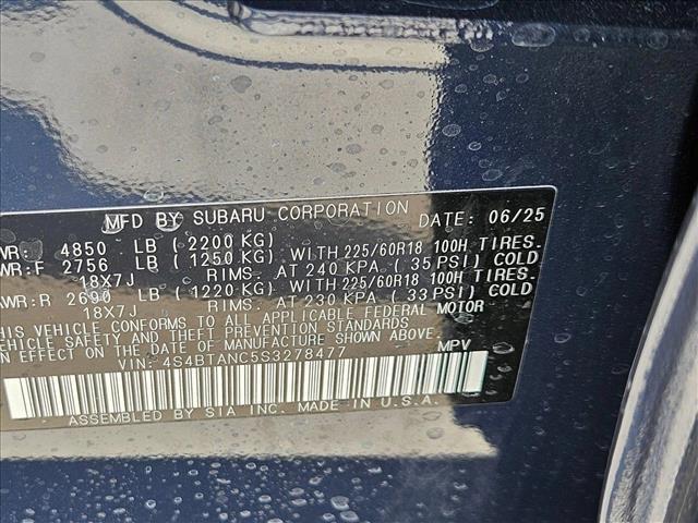 new 2025 Subaru Outback car, priced at $39,393