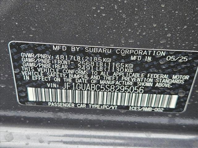 new 2025 Subaru Impreza car, priced at $25,241