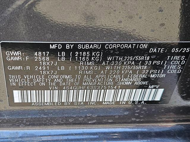new 2025 Subaru Crosstrek car, priced at $30,100