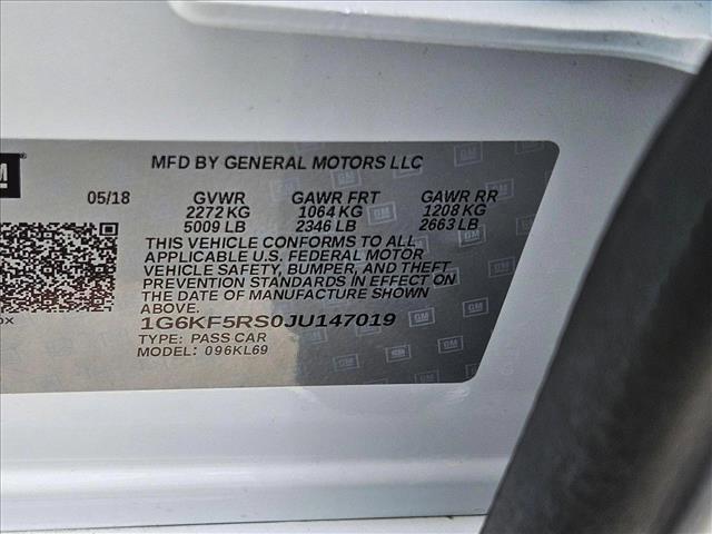 used 2018 Cadillac CT6 car, priced at $22,325