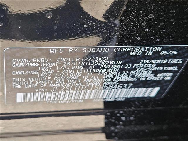 new 2025 Subaru Forester car, priced at $41,194