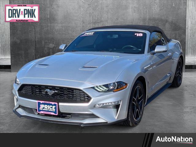 used 2018 Ford Mustang car, priced at $19,992