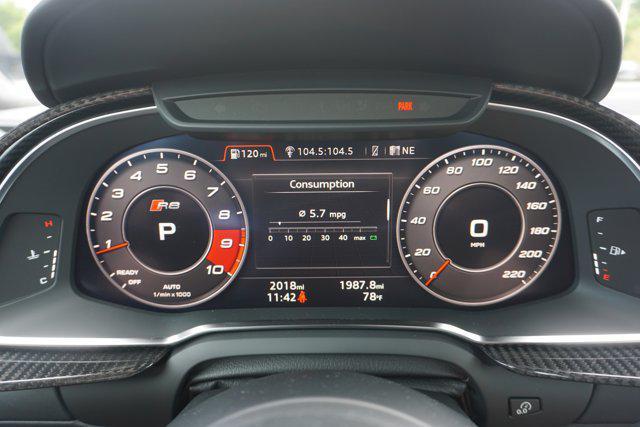 used 2023 Audi R8 car, priced at $273,000