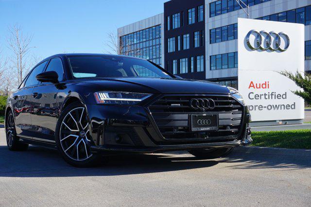 used 2021 Audi A8 car, priced at $57,000