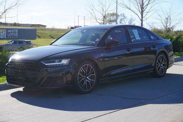 used 2021 Audi A8 car, priced at $57,000