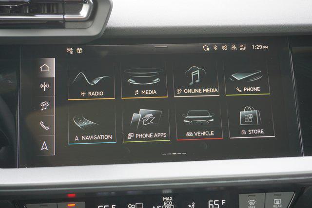 new 2025 Audi A3 car, priced at $46,335