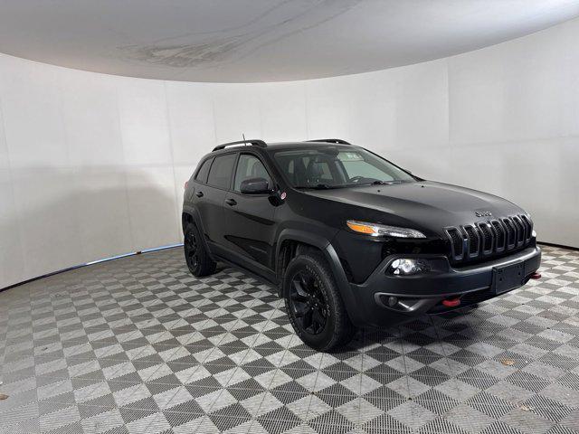 used 2018 Jeep Cherokee car, priced at $18,500