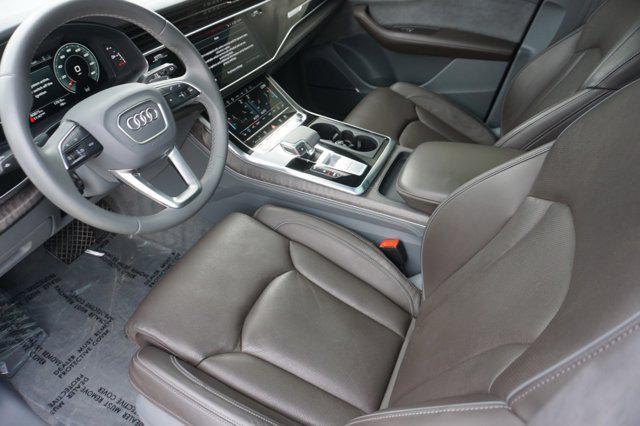 used 2021 Audi Q8 car, priced at $44,000