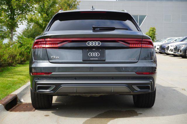 used 2021 Audi Q8 car, priced at $44,000
