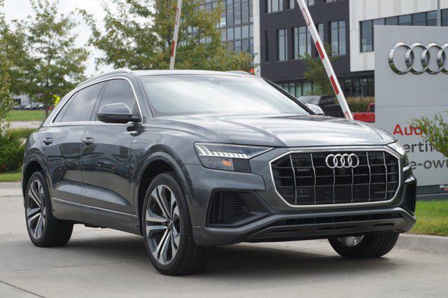 used 2021 Audi Q8 car, priced at $44,000