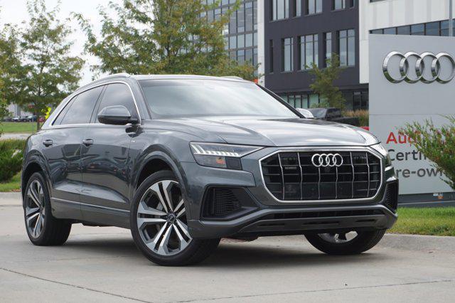 used 2021 Audi Q8 car, priced at $44,000