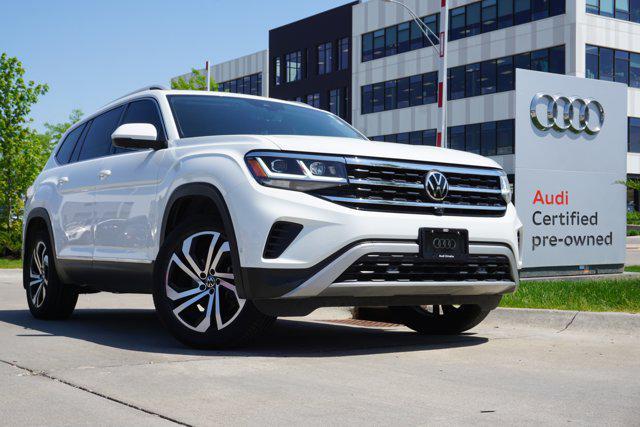 used 2021 Volkswagen Atlas car, priced at $30,500