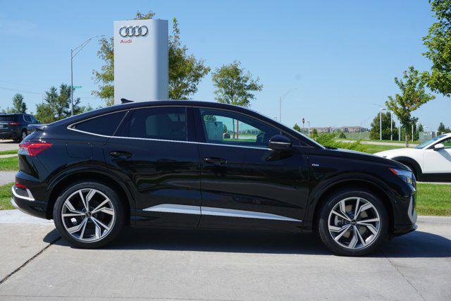 new 2024 Audi Q4 e-tron Sportback car, priced at $66,235