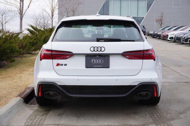 new 2025 Audi RS 6 Avant car, priced at $152,465