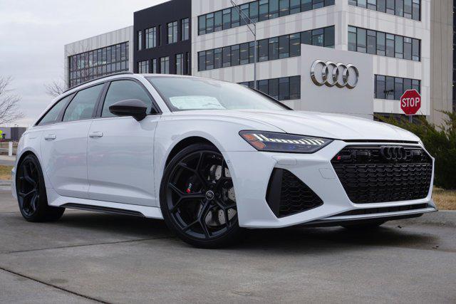 new 2025 Audi RS 6 Avant car, priced at $152,465