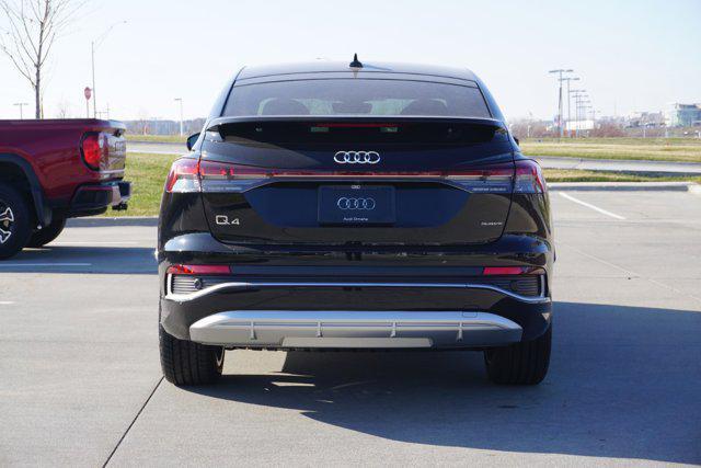 new 2025 Audi Q4 e-tron Sportback car, priced at $65,730