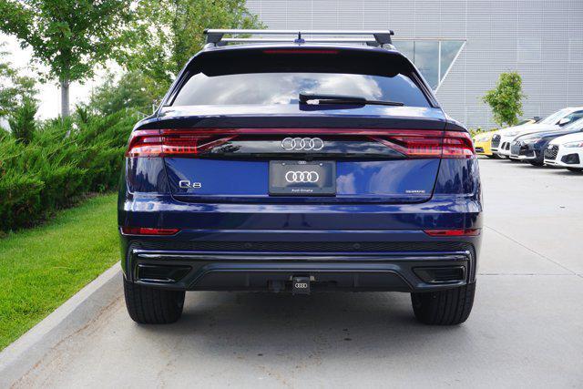 used 2021 Audi Q8 car, priced at $47,000