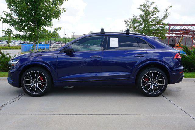 used 2021 Audi Q8 car, priced at $47,000