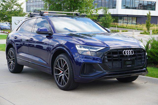 used 2021 Audi Q8 car, priced at $47,000