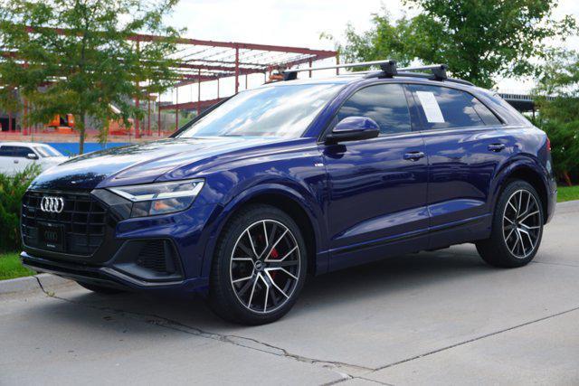 used 2021 Audi Q8 car, priced at $47,000